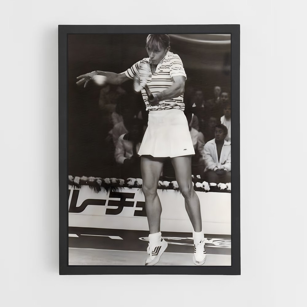 Poster Martina de navratilova – affiche Tennis (vue 2)
